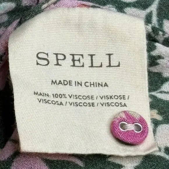 Spell & The Gypsy Collective Impala Lily Floral Boho Romper Night Blossom XL